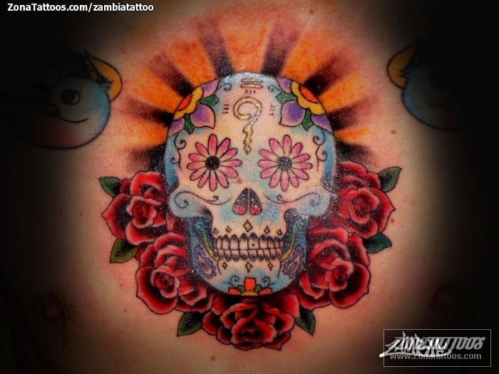 Foto de tatuaje Calaveras, Sugar Skull