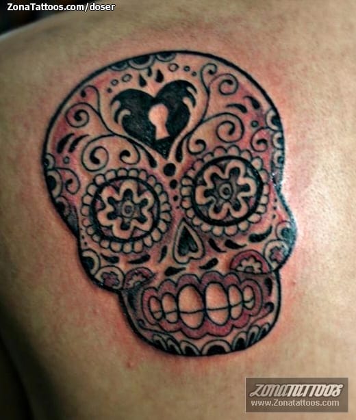 Foto de tatuaje Sugar Skull