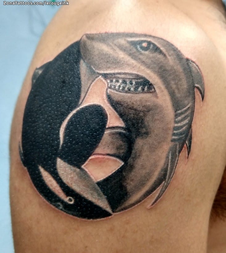 Tattoo photo Sharks, Orcas, Animals