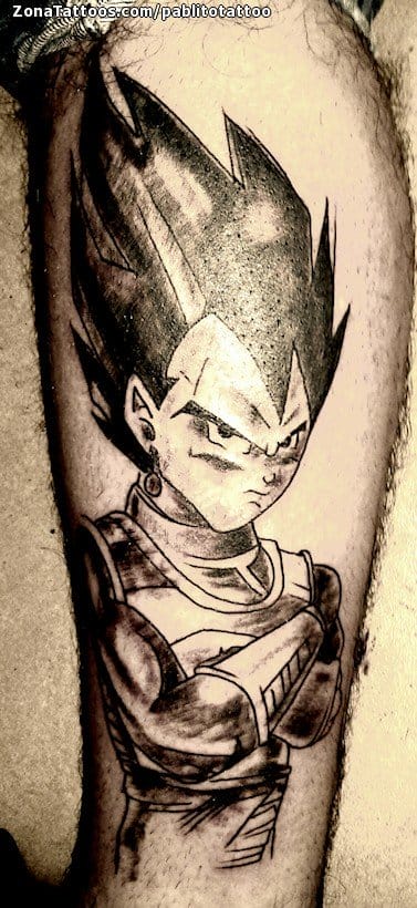 Foto de tatuaje Dragon Ball, Series de TV, Manga