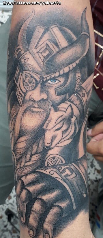 Tattoo photo Vikings, Helmets, Fantasy