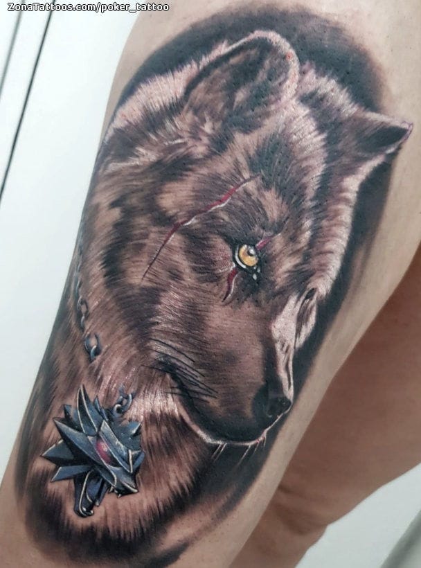 Tatuaje de Lobos, Animales, Videojuegos