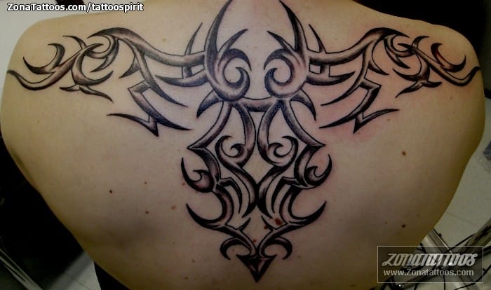 Tattoo photo Tribal, Back