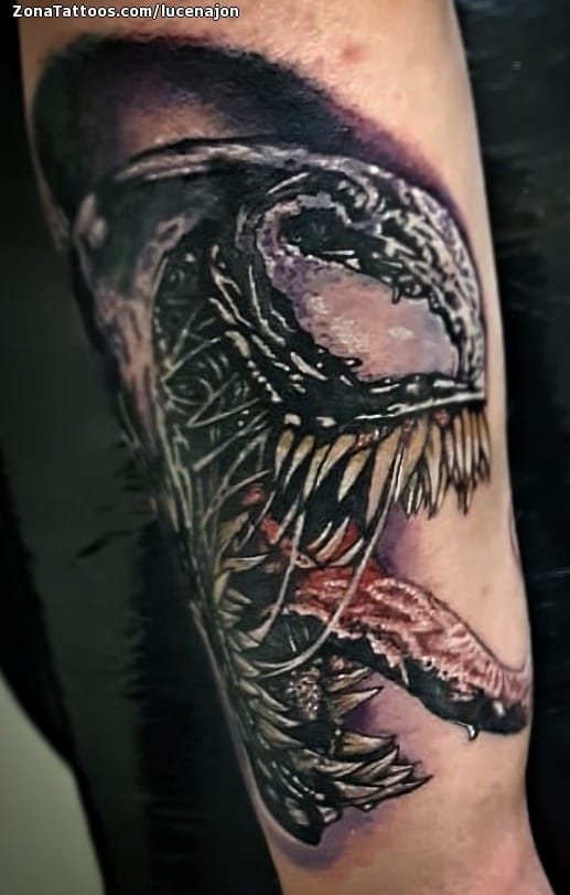 Foto de tatuaje Venom, Cine, Cómics