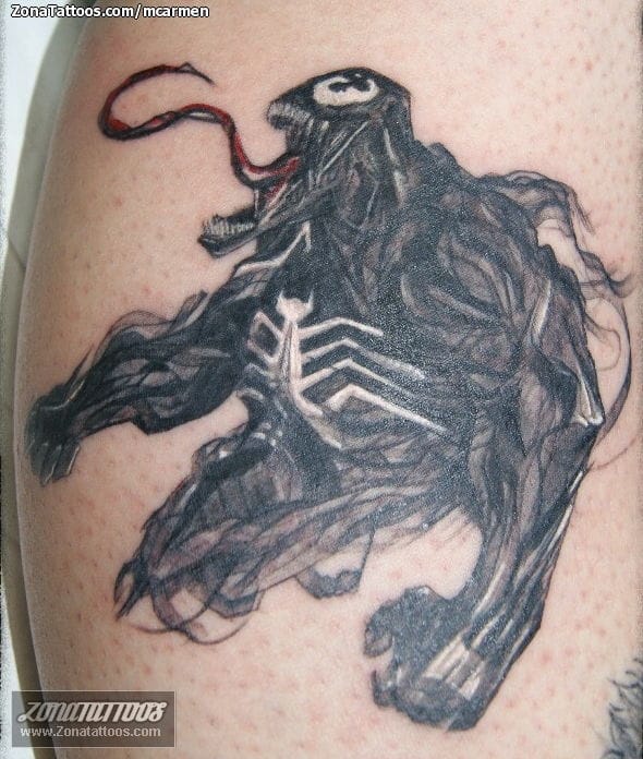 Foto de tatuaje Cómics, Venom